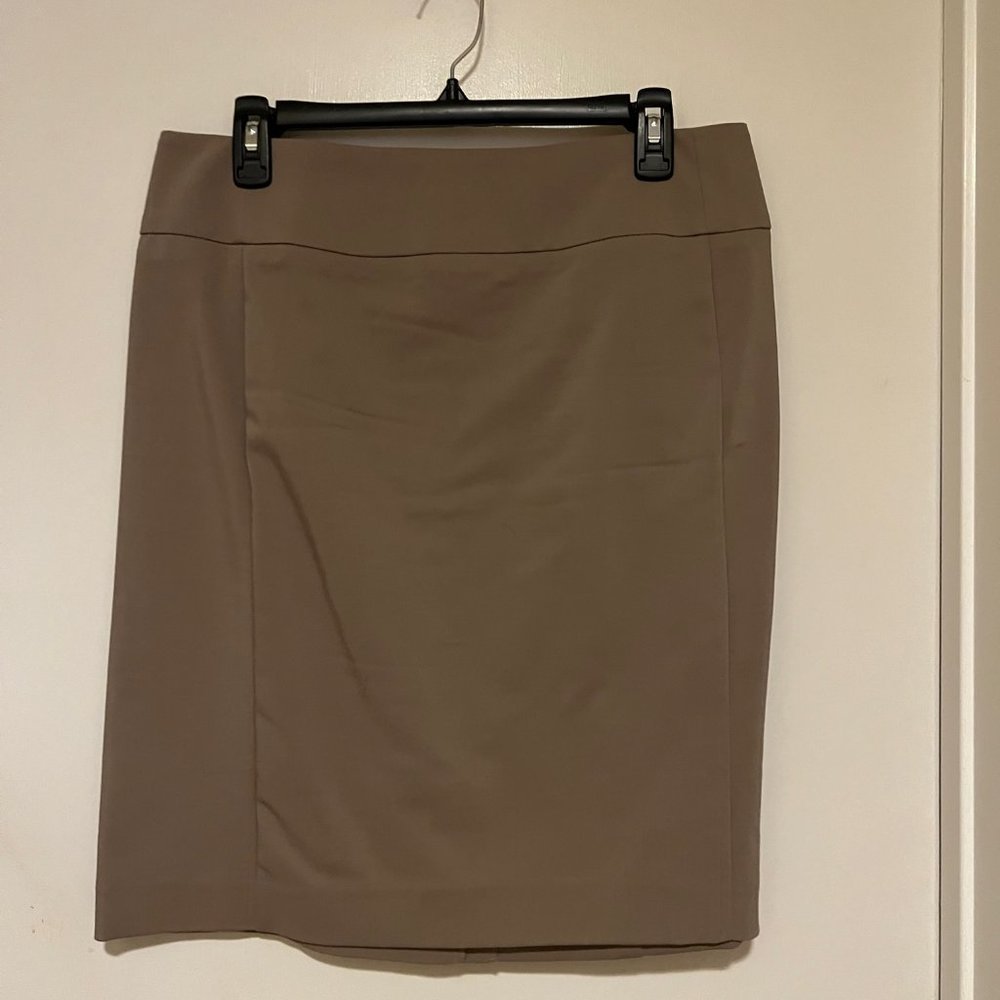 Apt 9 Taupe Skirt Size 8